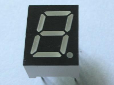 China Anode Blue 7 Segment LED Displays For Home , Black Surface Led Seven Segment Display for sale