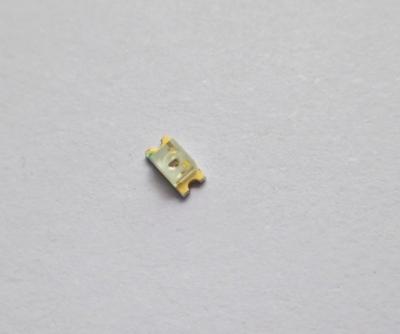 中国 導かれる400-900mcd高い発電Smd純粋な緑の破片LED 1.10mmの高さ水ゆとりレンズ 販売のため