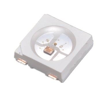 Chine 5050 le smd RVB a mené la puce polychrome LED de 1.5mm de vue supérieure de diode de puces tricolores de lumières avec le conducteur WS2811 intégré à vendre