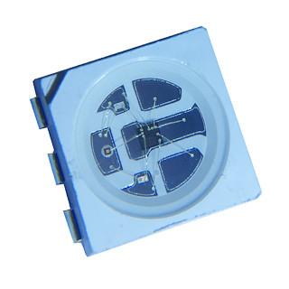 China Diodo de pinos do diodo emissor de luz 6 do Rgb SMD da cor PLCC6 5050 completa com piscar de IC SK6812 conduzido à venda