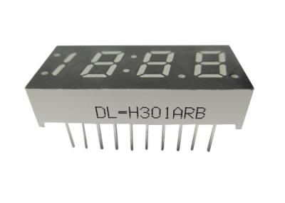 China Des 0,32 Zoll-Bit 20 der Superrot-LED der Digitalanzeigen-4 Digital 7 Segment-dreifacher Hälfte-4 Pin zu verkaufen