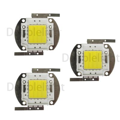 China Diodo emissor de luz branco da microplaqueta de aleta SMD/diodo emissor de luz do poder superior espiga 100w com eficácia 120-140lm/W à venda