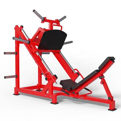 China 260 Kg GYM Fitness Equipment Free Weight Plates Loaded 45 Degree Leg Press Machine for sale