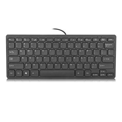 China Anti-Ghosting Wired Mini Low Profile Keyboard (Wired USB), US English Layout for sale