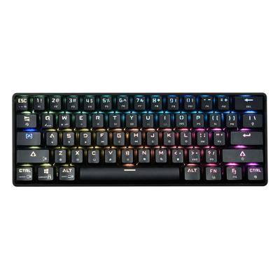 China Wholesale Wireless RGB Gaming Keyboard RK61 Wireless 60% Mini Mechanical Keyboard For Computer Mac Windows for sale