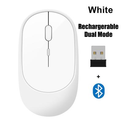 China 3D Charing Wireless Rechargeable Blue Computer 3 DPI Adjustable Slim Portable Mouse 2.4G Tooth Mouse Gaming Mause For Mac iPad PC for sale