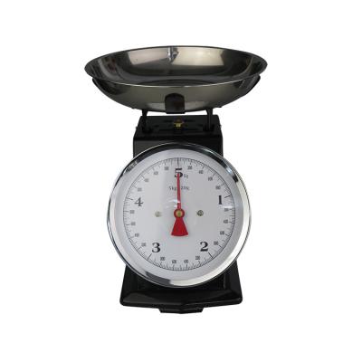 China With Tray Scale Multifunction Iron Body S/S Tray Mechanical Kitchen Scale Food Weighing Kitchen Scale for sale