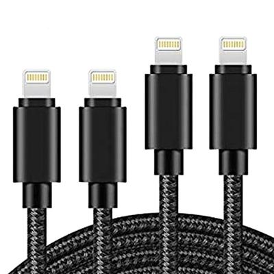 China Thicker Wire + 3.0 USB Cable Free Shipping High Quality Copper+Durable+Flexible+Tangle Free Shipping Data For iPhone Lightning Cable Nylon Braided Cables for sale