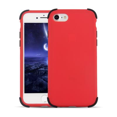 China Soft TPU New Design Cell Phone Free Shipping Accessories 3 in 1 TPU PC Phone Case Anti-drop Phone Case For iPhone 6 7 for sale