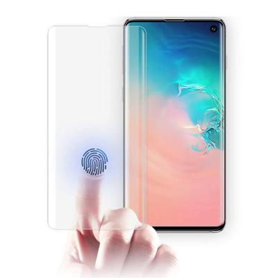 China Easy To Install New Designer Free Shipping Fingerprint Resistant Tempered Glass Screen Protector For Samsung Galaxy S10 for sale