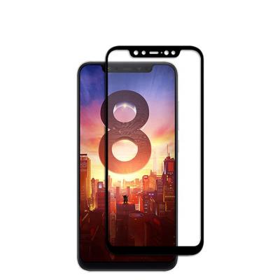 China 2.5D tempered glass for xiaomi MI 8 tempered glass screen free shipping custom protector for XIAOMI MI 8 Anti-fingerprint 9 hardness film for sale