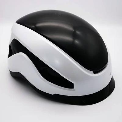 China Compounds Bike Helmet With Visor Custom Design LED Light Smart Scooter Helmet OEM Customized With LED Turn Signal for sale