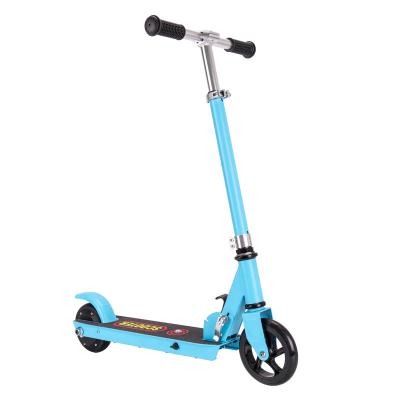 China Low price small direct power 5.5inch two wheels direct ALLOY factory popular foldable electric scooter with pedals for kids for sale