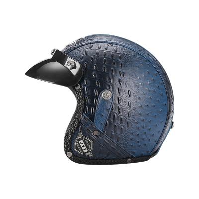 China ABS Manufacturers Wholesale Retro High Safety Motorcycle Helmets For Men And Women Alike for sale