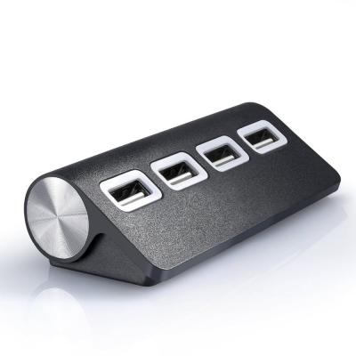 China Aluminum alloy promotional custom logo port cute oem usb hub for sale