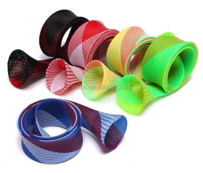 China Expandable Braided PET LS Cable Protection Wire Sleeving for sale