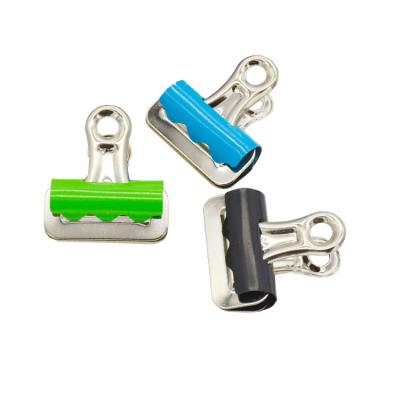 China Cute Special Colorful Metal Water Drop Office Paper Clip 32mm 25mm 55mm for sale