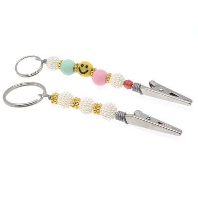 China Metal Factory Part DIY Manual Hottest ATM Card Key Chain Clips For Long Nails Bank Card Grabber for sale