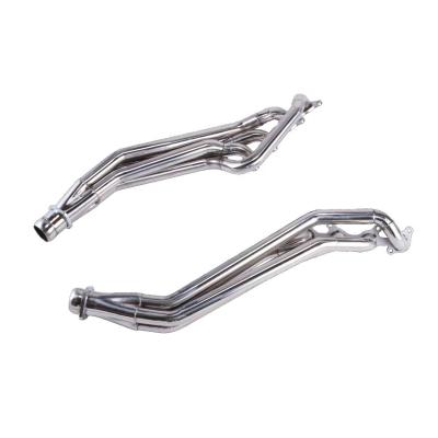 China Universal Stainless Steel Exhaust Long Tube Header for Mustang Manifold Racing Car Silver Purpose Replacing/Repairing for sale