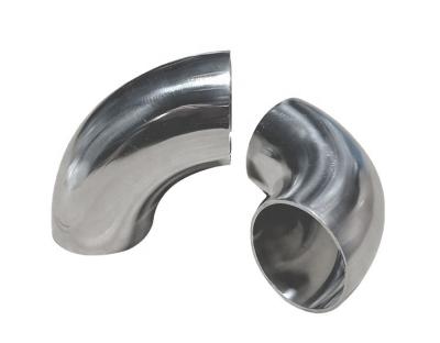 China Customized OEM Support 304 Stainless Steel Grade 90 Degree Welding Bend Elbow Connector for Industrial Applications for sale