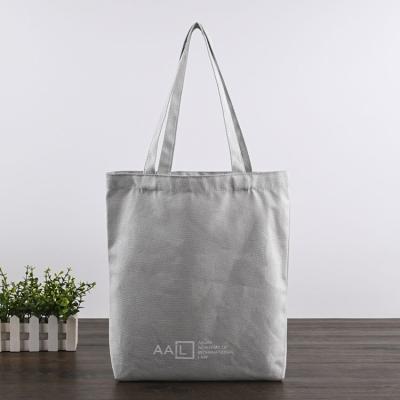 China Custom Made Eco-Friendly Logo Print High Quality Organic Cotton Heavy Duty Shopping Canvas Tote Bag for sale