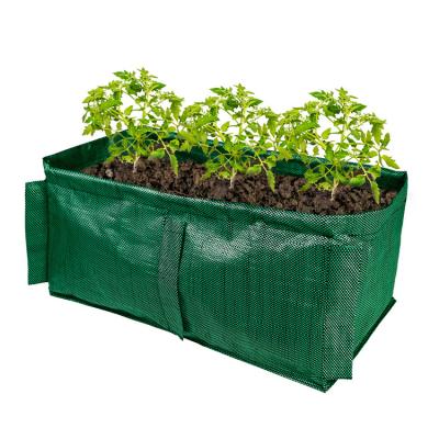 China 2021 Breathable Hot Sale Plant Waterproof Bag Recycle PE Cloth Garden Cube Grow Pot for sale