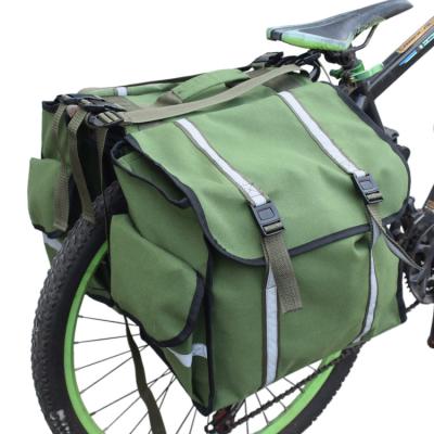 China Equipment Large Capacity Pocket Bike Saddle Waterproof High Quality Outdoor Recycling Durable Rainproof Bilateral Bag for sale