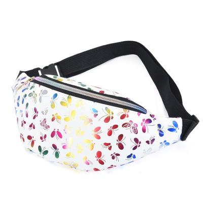 China Good Price Woman Fashion Durable Fanny Pack Shiny Pink Waist Bag Factory Directly Water Proof for sale