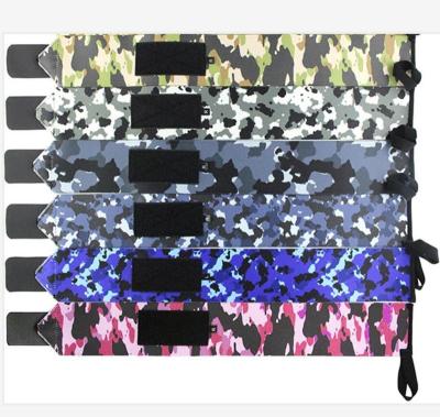 China Multi Colored Gym Wrist Band Adjustable Soft/High Quality/Eco-Friendly/Durable Exercise Pad With Thumb Loop for sale