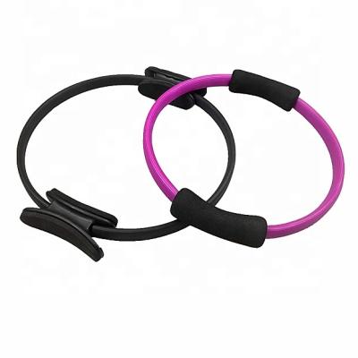 China Durable/Anti-Slip/Eco-friendly 37cm Pink Plates Ring Wholesale Customized Plate Circle Ring For Yoga Fitness for sale