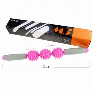 China Durable/High Quality/Anti-Slip/Eco-friendly Function Fitness Yoga Pliate Massage Stick Physical Bar in Gym for sale