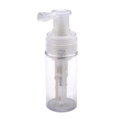 China 50ml 100ml 150ml Powder Spray Bottle Durable PET Plastic For Hand Sanitizer Personal Care for sale