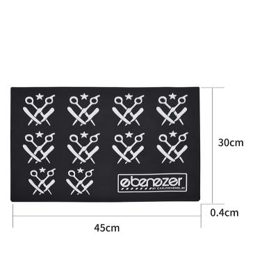 China Useful hairdresser silicone mat anti-slip anti-slip mat for hairdresser salon tool display silicon mat for sale