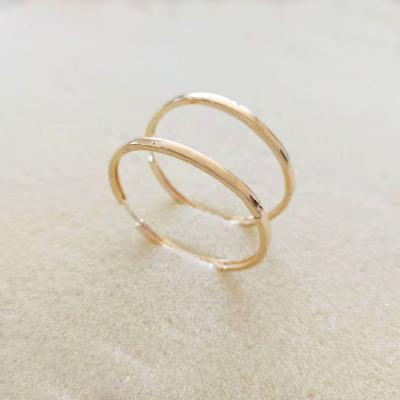 China CLASSIC Brass Jewelry New Arrival Circle Hoop Earrings for sale