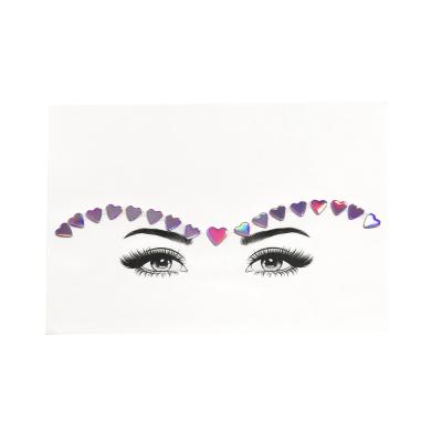 China Temporary Face Crystal Tattoo Body Drill Stickers Girl Rhinestone Tattoo Sticker Ornament Sticker for sale