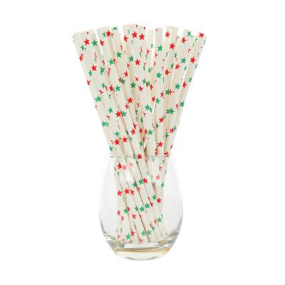 China Bar Accessary Holiday Eco-Friendly Biodegradable Paper Drinking Straws Bulk for Baby Shower, Holiday Parties for sale