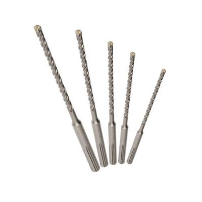 China Masonry Drilling 6*160mm Double Head Cross Flute SDS Plus Hammer Drill Bits for sale