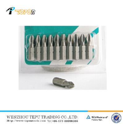 China Moq 10 pcs 25mm S2 Ph2 Pneumatic Screwdriver Bit Low PH2 Screwdriver Bits for sale