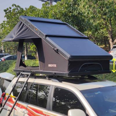 China 2-3 Person Outdoor Aluminum Suv Rooftop Camper Rooftop Hard Shell Tent for sale