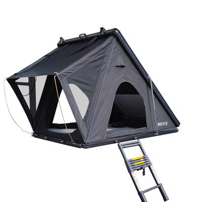 China Automatic Opening Triangle Hard Shell Rooftop Tent With Custom Color for sale