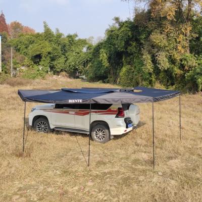 China 600D Oxford 270 Degree Awning Tent Waterproof With Led Light for sale