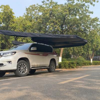 China Pared de sol para acampar al aire libre 270 grados Toldo impermeable 4X4 fuera de la carretera para automóviles en venta