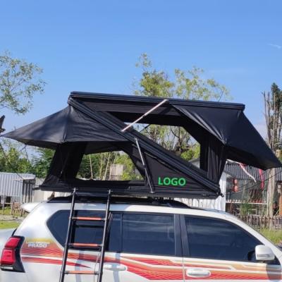 China SUV Large Space Z Rooftop Tent 2 Person Rooftop Tent With Aluminum Honeycomb Oxford Fabric for sale