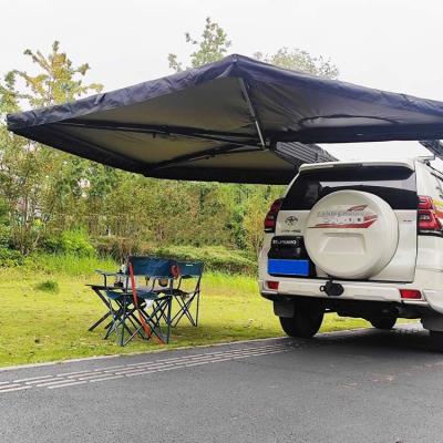 China Customized Color 600D Oxford 270 Degree Camper Awning For Outdoor Camping for sale