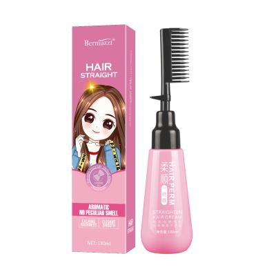 China Salon Use Hair Treatment Cream Naturally Smooth & Straight All Types Keratin Permanent Straight Hair Cream For Hair for sale