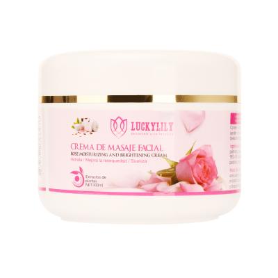 China Skin Revitalizer Antioxidant Face Cream Moisturizing Anti Acne Antiage UV Whitening Luxury Rose Face Polish Cream For Face for sale