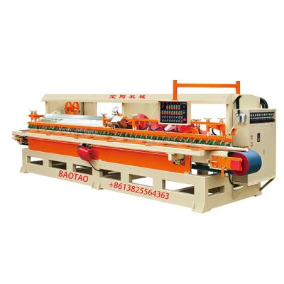 China Building Material Stores Tile Edge Polisher Machine 14 Heads Ceramics Bullnose Steps for sale