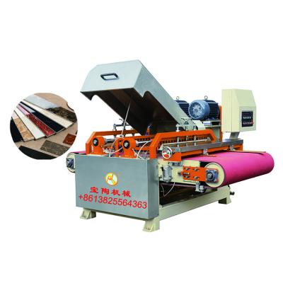 China Building Material Shops Automatic Ceramic Multi Disc Cutting Machine Fast Sawwork Cut Border Tiles Skirting Plinth Baseboard for sale