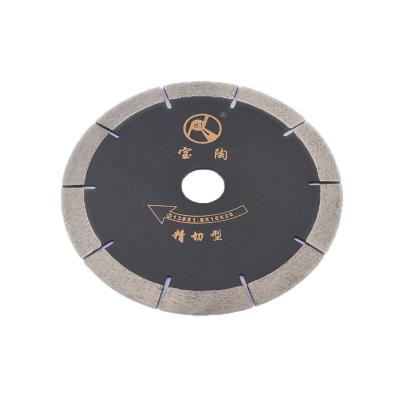 China Diamond Segmented Blades For Porcelain Tile Cutter Tools 132 Diameter Black for sale