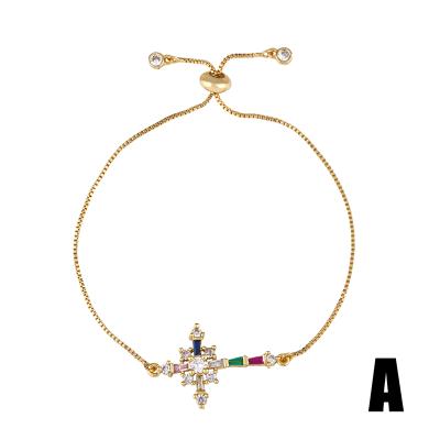 China CLASSIC High Quality Gold Adjustable Cross Charms For Bracelet Jewelry Making for sale